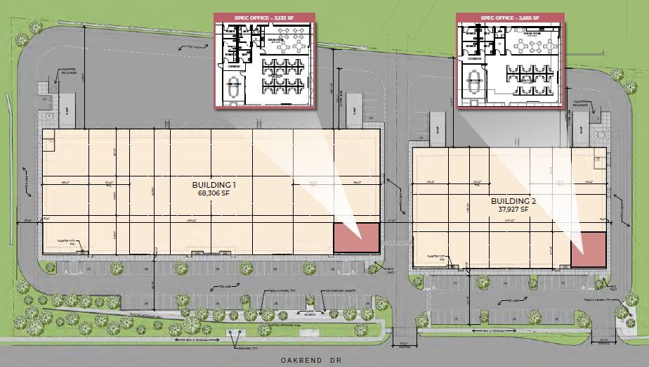 420 Oakbend Dr, Lewisville, TX à louer - Plan de site - Image 2 de 2