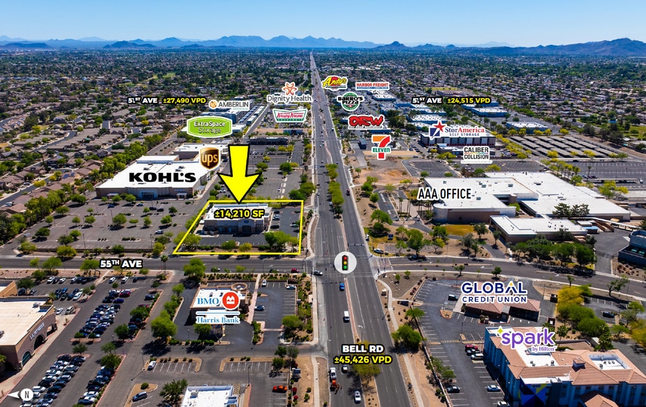 5490 W Bell Rd, Glendale, AZ for lease - Building Photo - Image 3 of 5