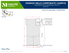 10045 Red Run Blvd, Owings Mills, MD for lease Floor Plan- Image 1 of 1