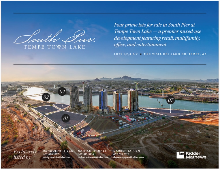 1131 Vista Del Lago Dr, Tempe, AZ à vendre - Aérien - Image 2 de 2