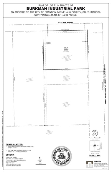 1001 N Splitrock Blvd, Brandon, SD for lease - Building Photo - Image 3 of 4