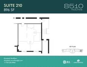 8510 McAlpine Park Dr, Charlotte, NC for lease Site Plan- Image 2 of 2
