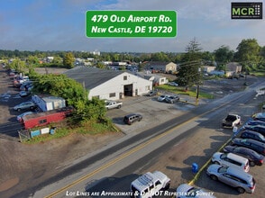 479 Old Airport Rd, New Castle, DE - AERIAL map view - Image1