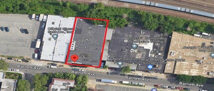 52-07 Barnett Ave, Long Island City, NY - Aérien Vue de la carte