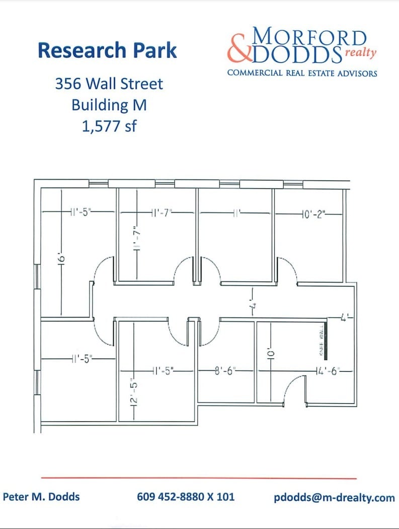 326-350 Wall St, Princeton, NJ for lease Floor Plan- Image 1 of 1