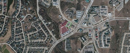 7535 Oakmont Blvd, Fort Worth, TX - aerial  map view