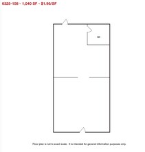 Boulder Hwy, Las Vegas, NV for lease Floor Plan- Image 2 of 2
