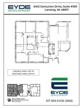 6412 Centurion Dr, Lansing, MI for lease Site Plan- Image 1 of 1