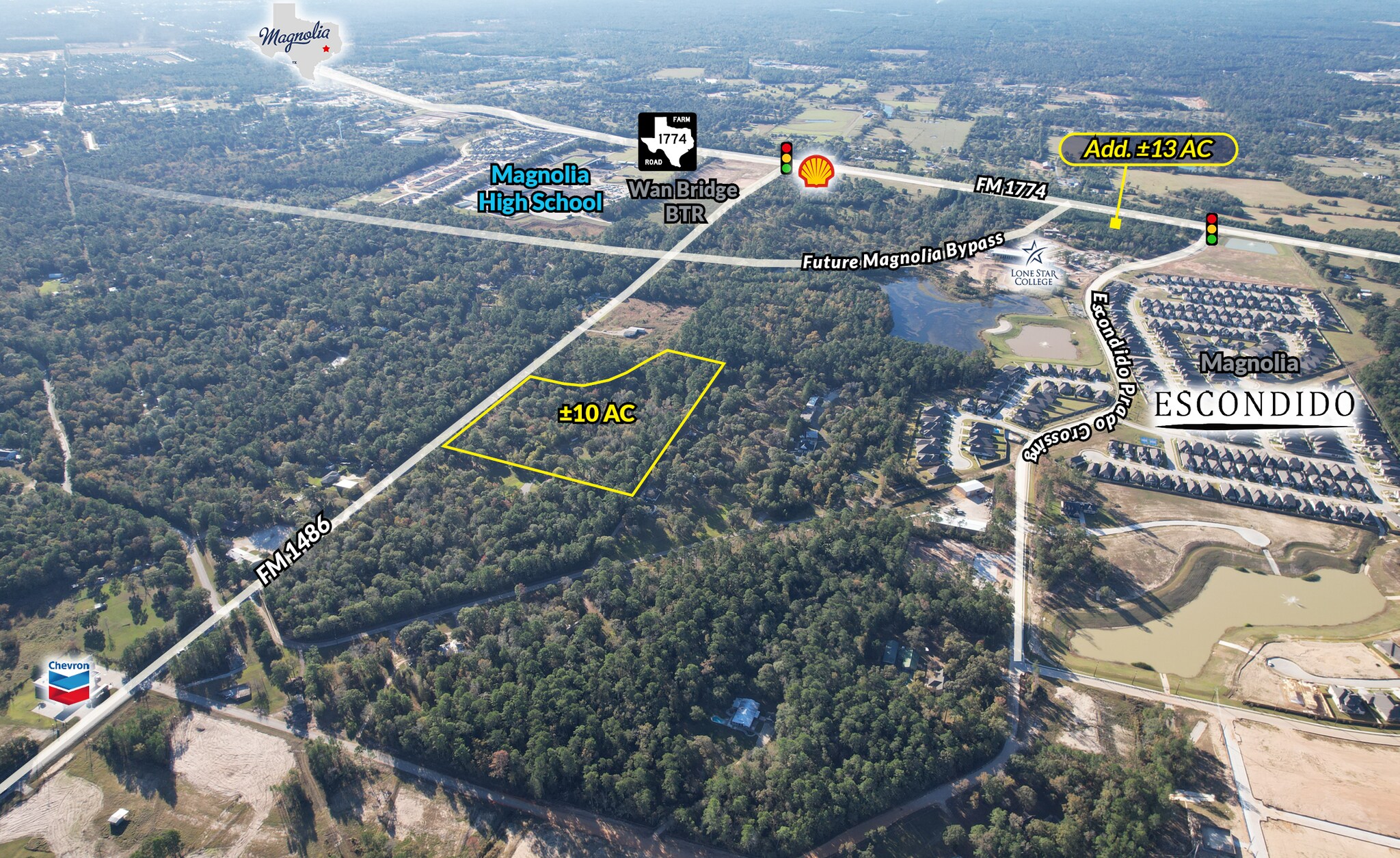 1043 FM 1486 Rd, Magnolia, TX à vendre Photo du bâtiment- Image 1 de 4