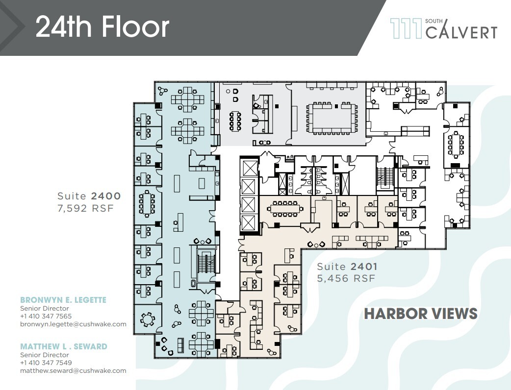 111 S Calvert St, Baltimore, MD for lease Floor Plan- Image 1 of 1