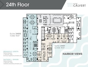 111 S Calvert St, Baltimore, MD for lease Floor Plan- Image 1 of 1