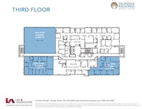 38660 Medical Center Dr, Palmdale, CA à louer Plan d’étage- Image 1 de 1
