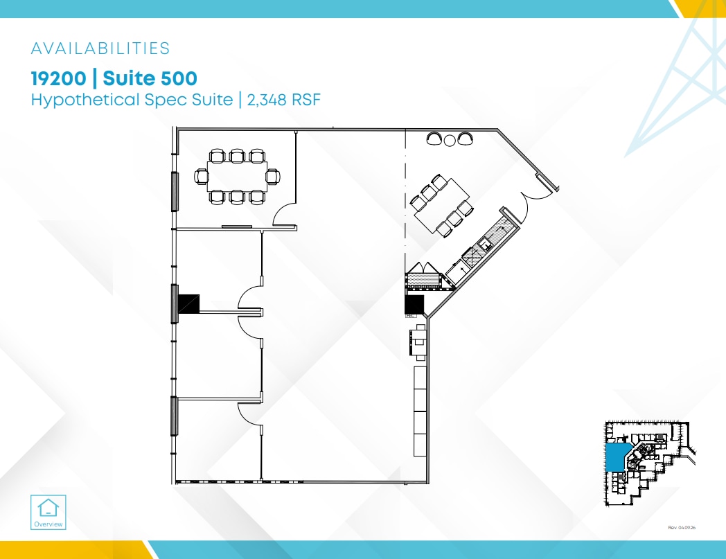 19100-19200 Von Karman Ave, Irvine, CA for lease Floor Plan- Image 1 of 1