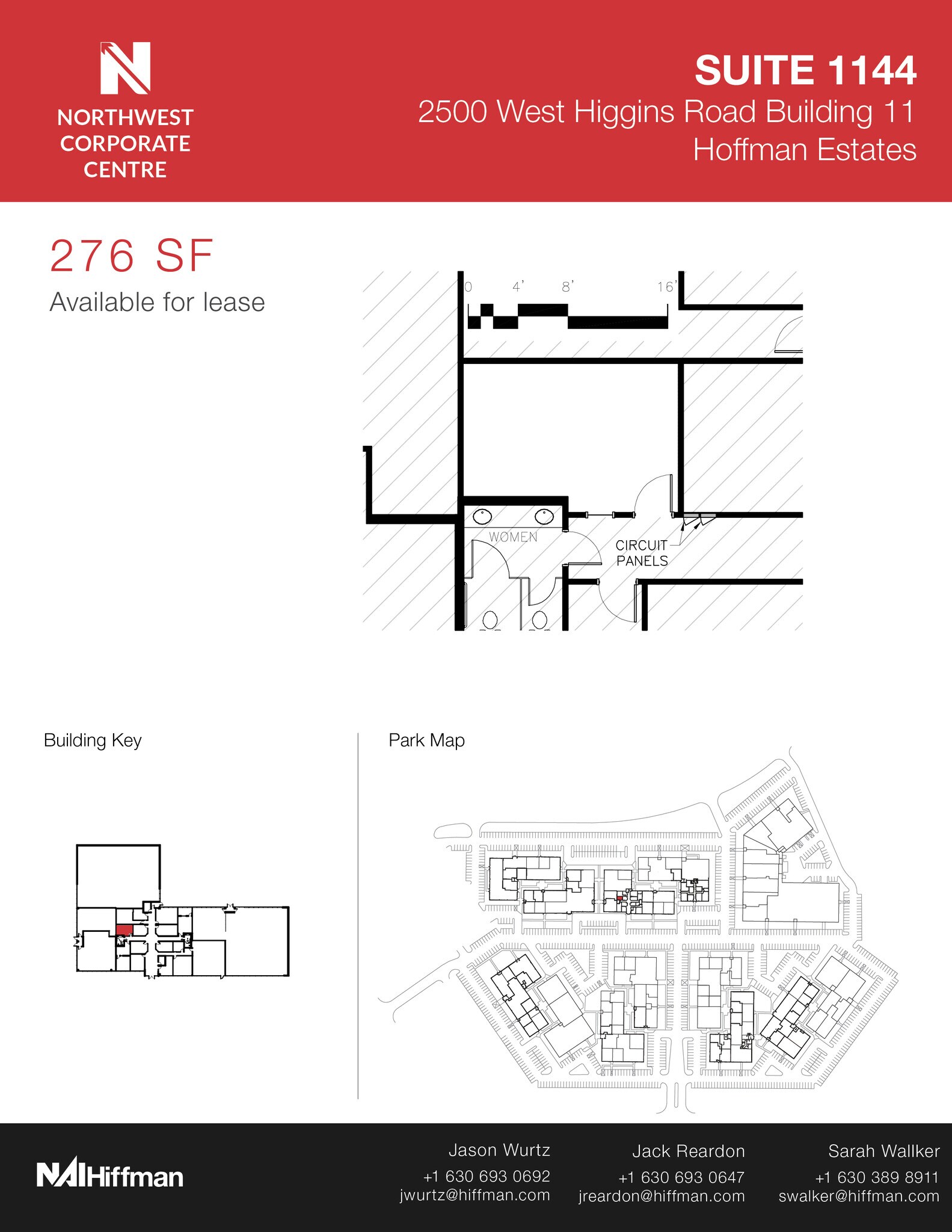 2500 W Higgins Rd, Hoffman Estates, IL for lease Floor Plan- Image 1 of 1