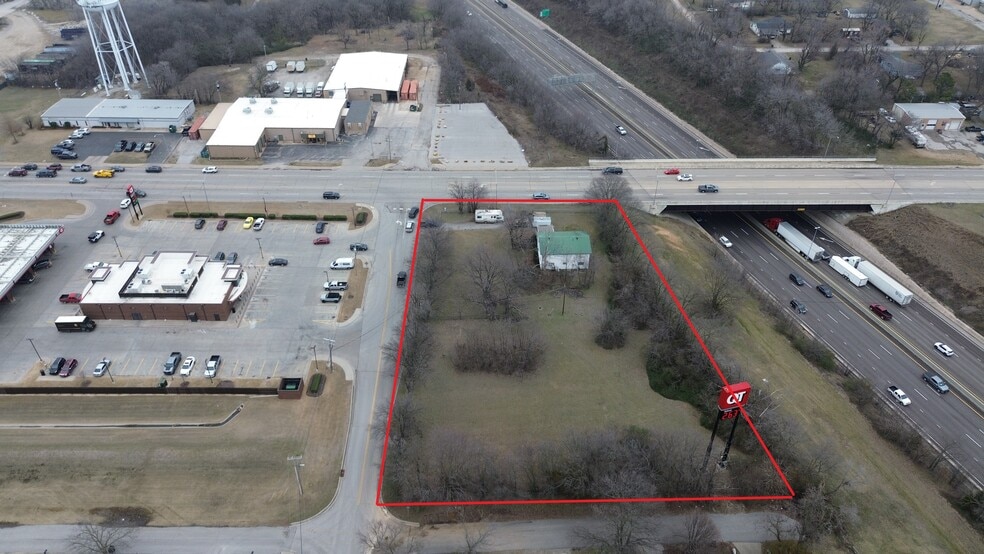 1124 9th st, Sapulpa, OK for sale - Aerial - Image 2 of 2
