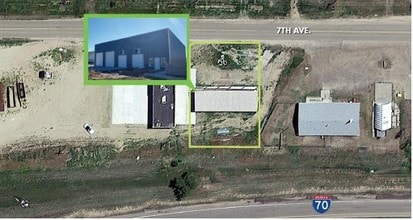 655 7th Ave, Deer Trail, CO - Aérien  Vue de la carte - Image1