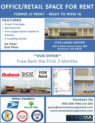 More details for 308 S State St, Fairmont, MN - Retail for Lease