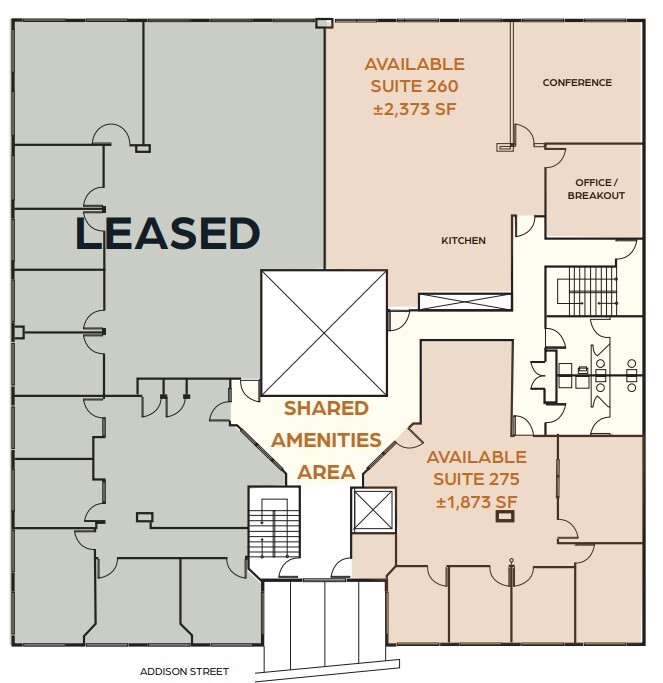 2001 Addison St, Berkeley, CA for lease Floor Plan- Image 1 of 1