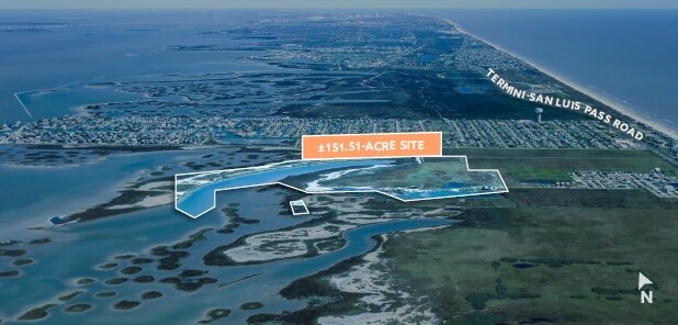 17130 Termini San Luis Pass Rd, Galveston, TX à vendre - Aérien - Image 2 de 6