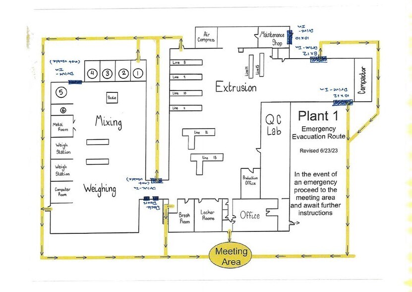 1134 #1 S NC Highway 49, Asheboro, NC à louer - Plan d’étage - Image 2 de 2