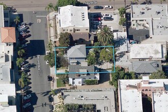2445-2447 2nd Ave, San Diego, CA - AERIAL  map view - Image1