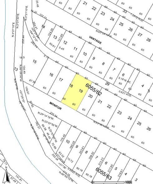 2266-2268 Monitor St, Dallas, TX à louer - Plan cadastral - Image 2 de 12