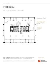 3550 N Central Ave, Phoenix, AZ à louer Plan d’étage- Image 1 de 1