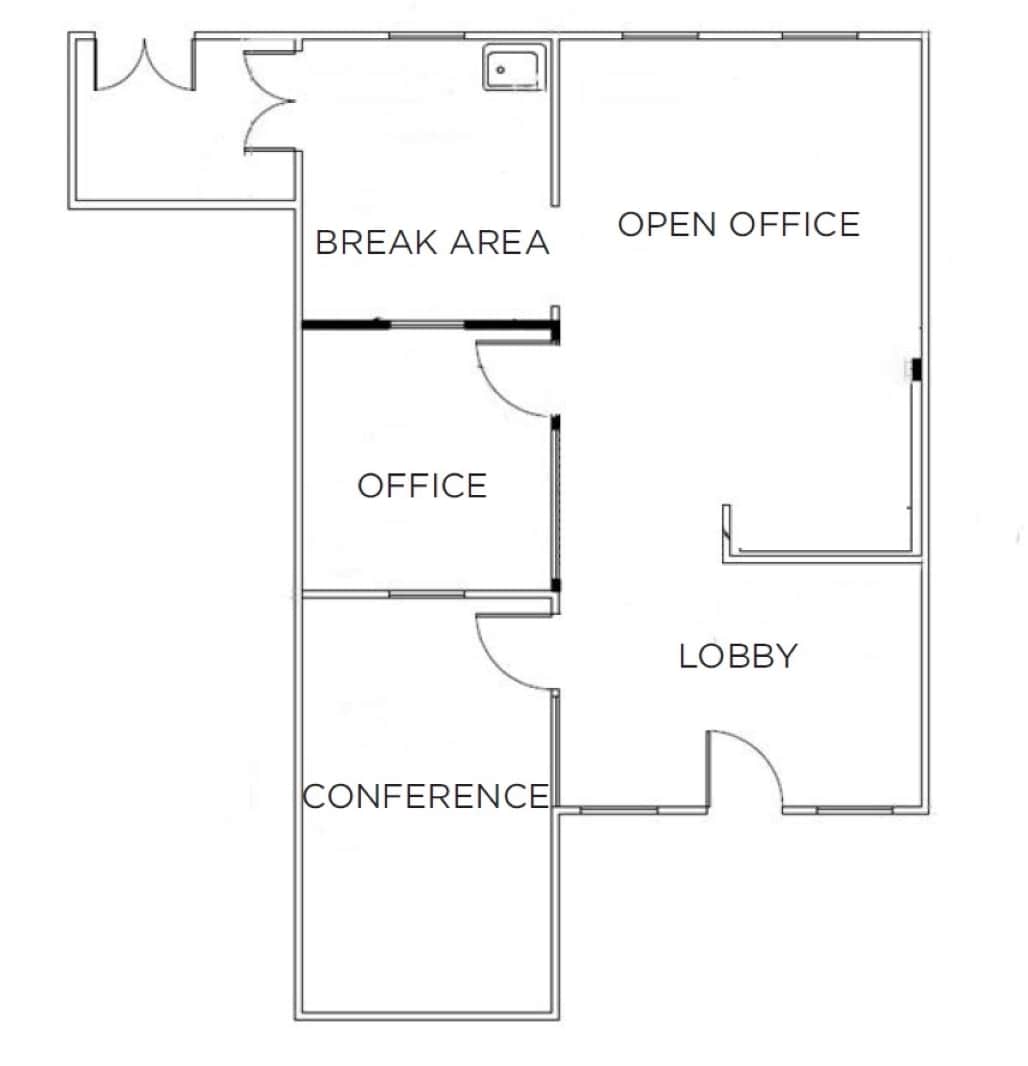 1775 Hancock St, San Diego, CA for lease Floor Plan- Image 1 of 1