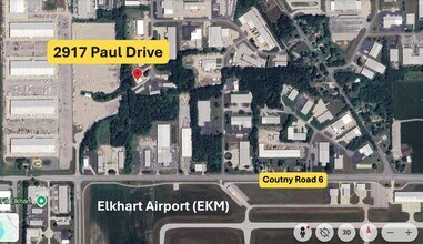 2917 Paul Dr, Elkhart, IN - AERIAL  map view - Image1