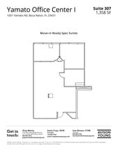 999-1001 W Yamato Rd, Boca Raton, FL à louer Plan d’étage- Image 2 de 6