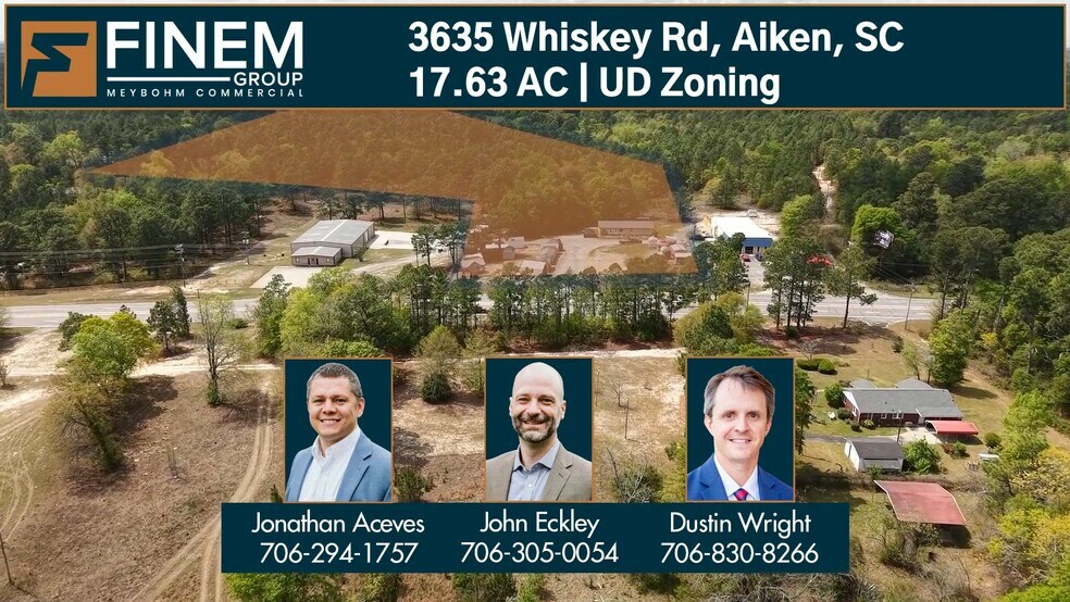 3635 Whiskey Rd, Aiken, SC à vendre - Vidéo sur l’inscription commerciale - Image 2 de 36