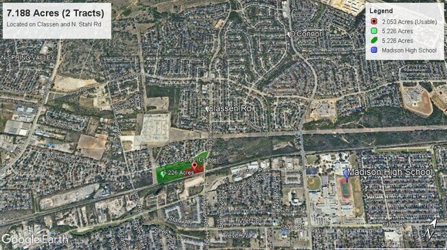 Plus de détails pour 15234 Classen rd, San Antonio, TX - Terrain à vendre