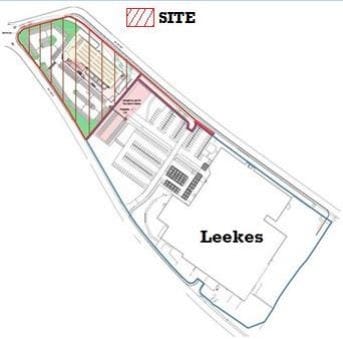 Heol Stanllyd, Llanelli for lease - Site Plan - Image 2 of 2