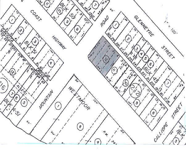 1400-1402 S Coast Hwy, Laguna Beach, CA for lease - Plat Map - Image 2 of 4