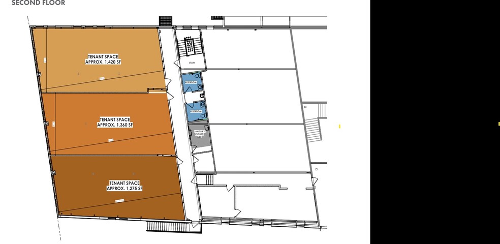 75 Greenville St, Newnan, GA à louer - Plan d  tage - Image 3 de 5