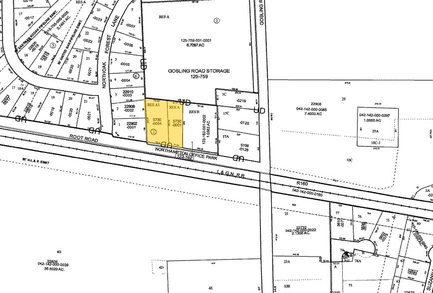 5728 Root Rd, Spring, TX à vendre - Plan cadastral - Image 2 de 2