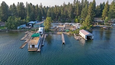 5729 E Marine Dr, Post Falls, ID - Aerial  map view - Image1