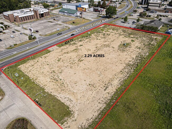 Plus de détails pour 3233 S Sherwood Forest Blvd, Baton Rouge, LA - Terrain à vendre