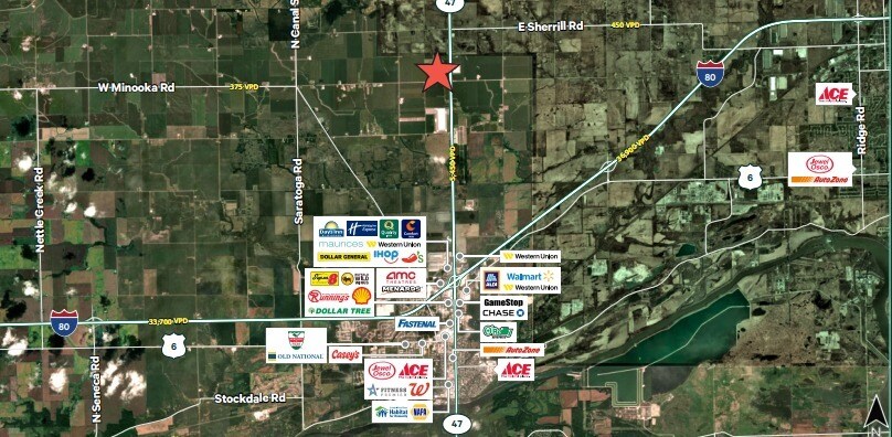 11055 N IL Route 47, Morris, IL à vendre - Photo principale - Image 1 de 1