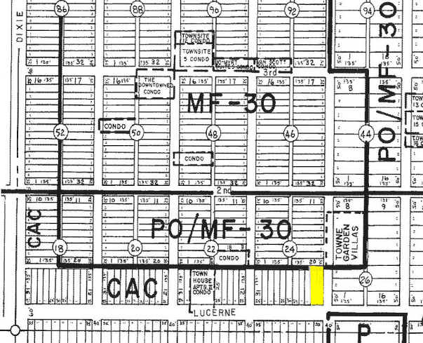 502-504 Lucerne Ave, Lake Worth, FL for lease - Plat Map - Image 2 of 24