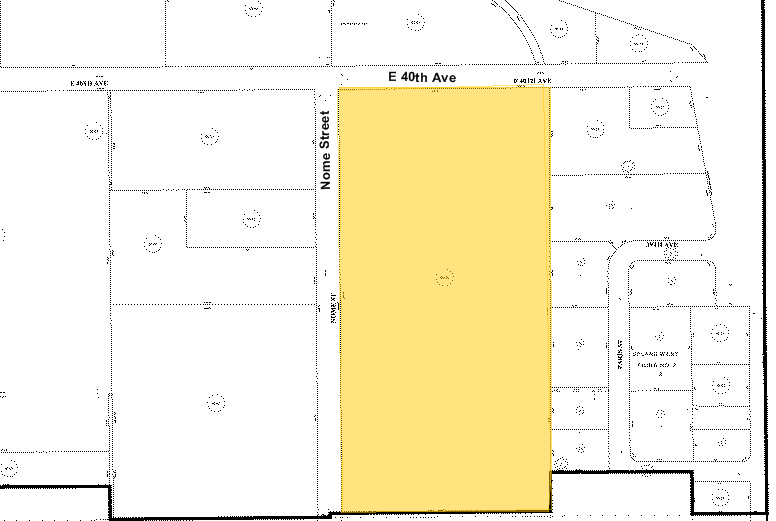 5301 Peoria St, Denver, CO à louer - Plan cadastral - Image 2 de 7