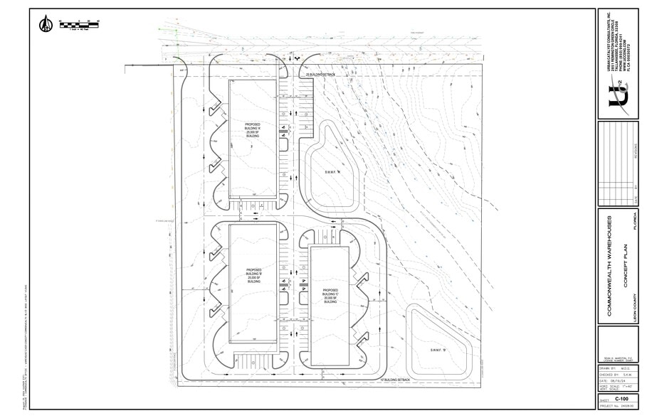 3901 Commonwealth Blvd, Tallahassee, FL for lease - Site Plan - Image 2 of 2