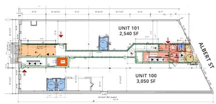 52 Albert St, Winnipeg, MB for lease Floor Plan- Image 2 of 2