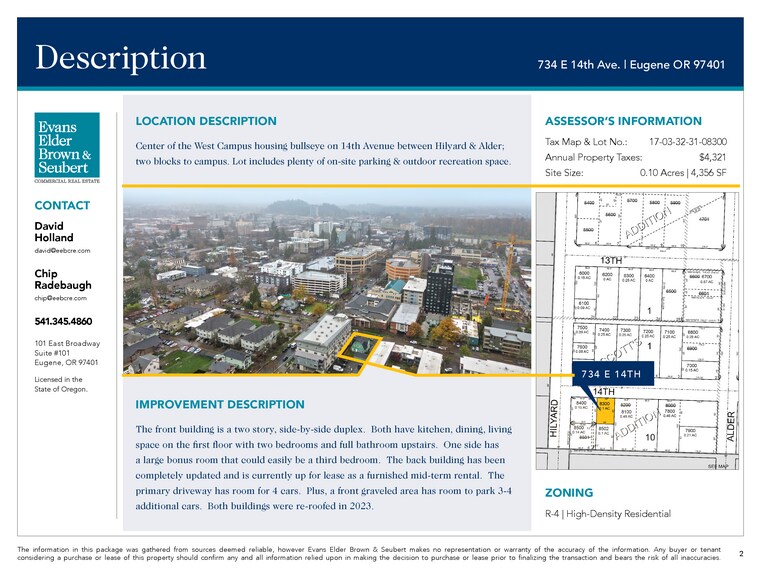 734 E 14th Ave, Eugene, OR à vendre - Photo du bâtiment - Image 3 de 7