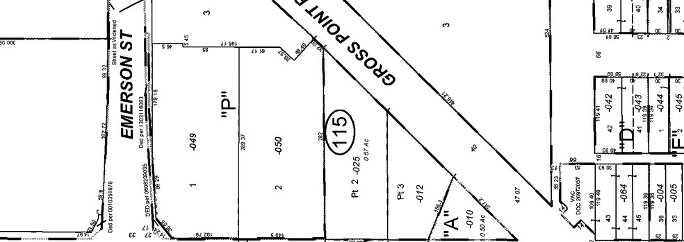 9323 Skokie Blvd, Skokie, IL for lease - Plat Map - Image 2 of 13