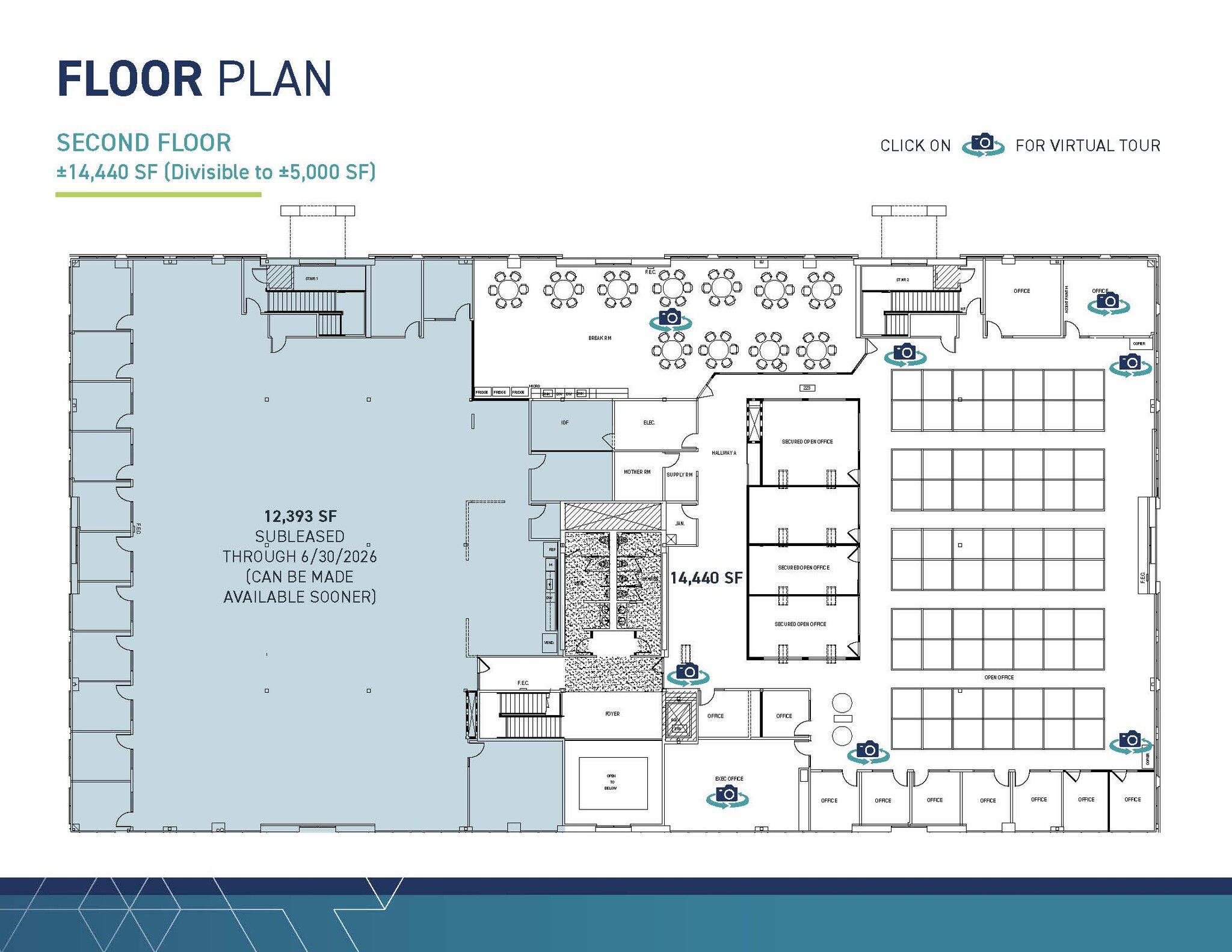 430 N McCarthy Blvd, Milpitas, CA for lease Floor Plan- Image 1 of 1