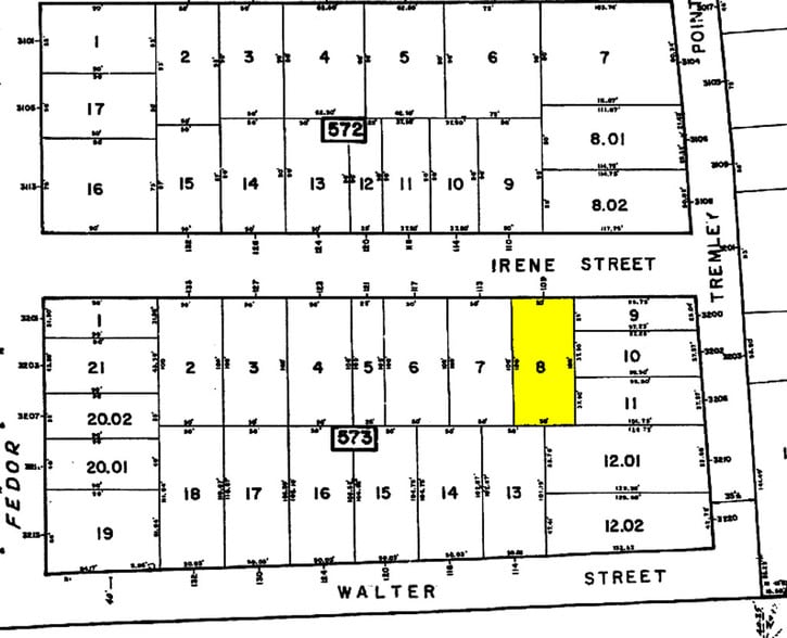 109 Irene St, Linden, NJ à louer - Plan cadastral - Image 2 de 4