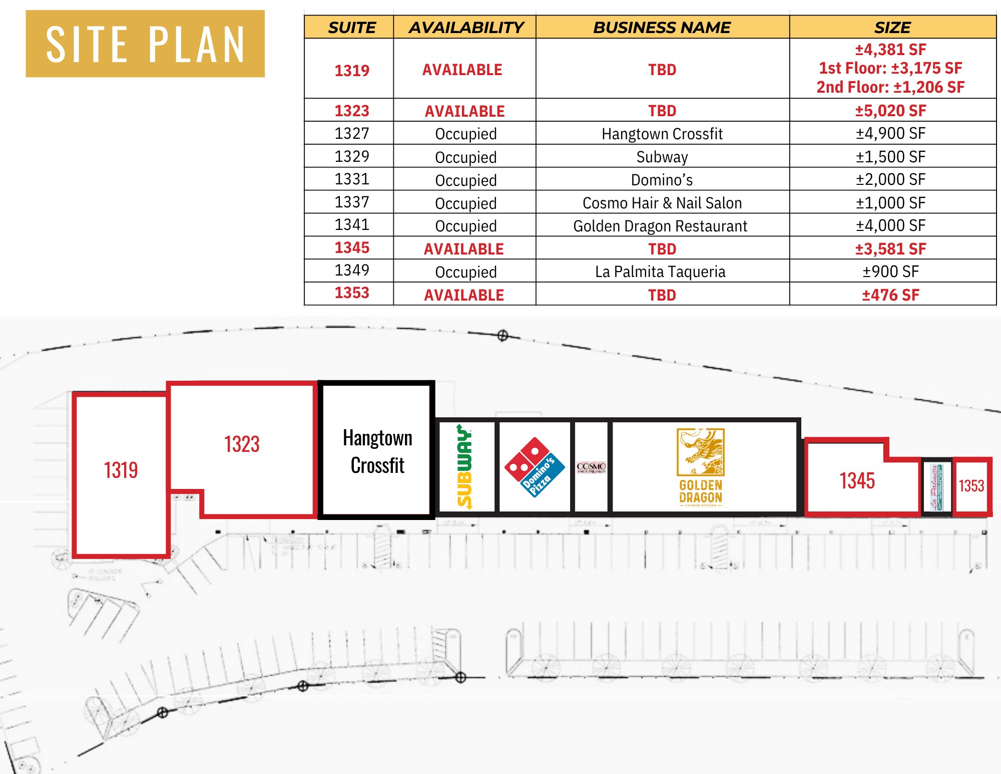 1319-1353 Broadway, Placerville, CA à louer Photo intérieure- Image 1 de 3