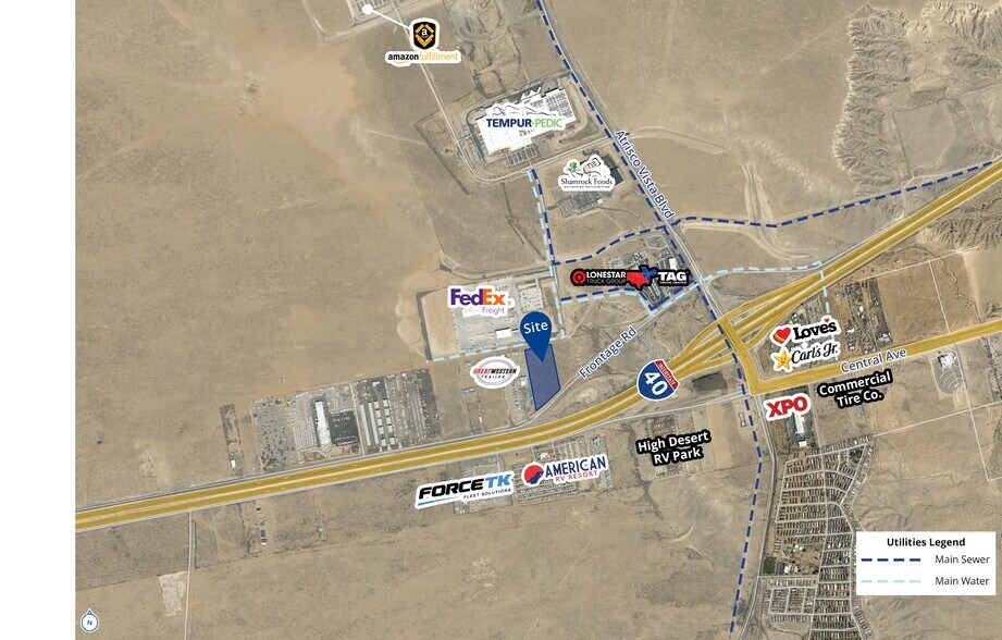 Lots 122 & 123 I-40 & Atrisco Blvd, Albuquerque, NM à vendre - Photo du bâtiment - Image 1 de 2