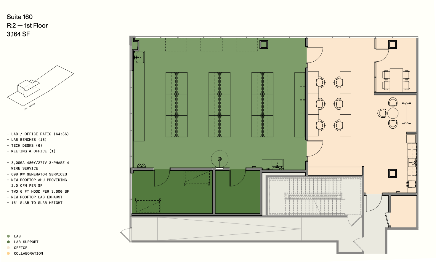 6401 Hollis St, Emeryville, CA for lease Floor Plan- Image 1 of 3